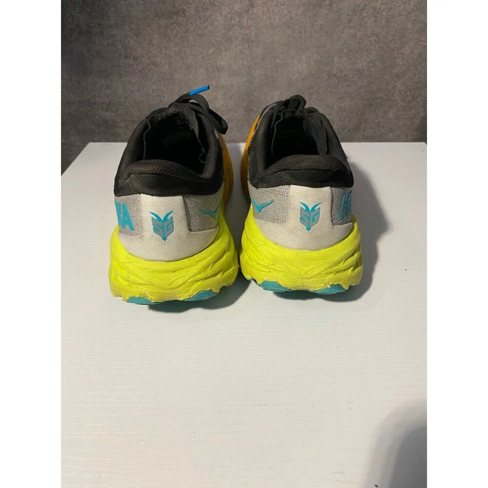 HOKA Speedgoat 5 Women's Trail Running Shoes Size 9B Vibram Megagrip Black
